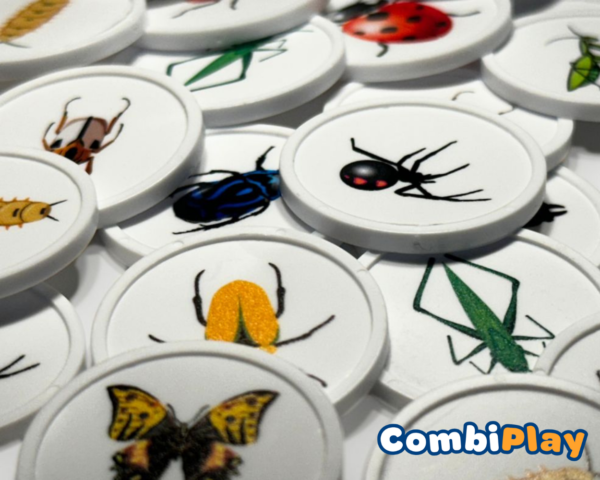 Memorie | Insecten - Basis set (2 x 25 insecten) - 50 delig